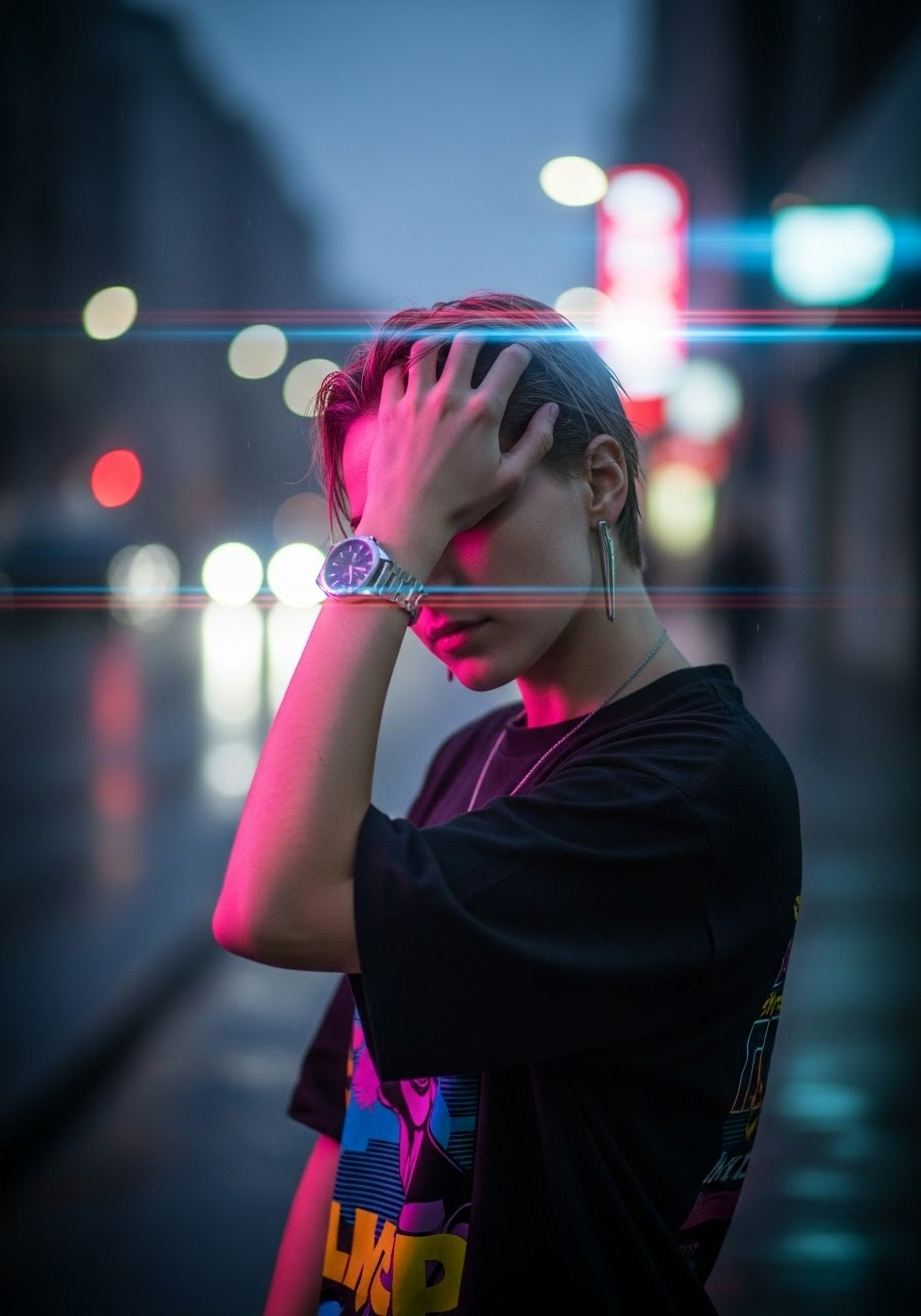 Urban photography with Inked Clothes pieces