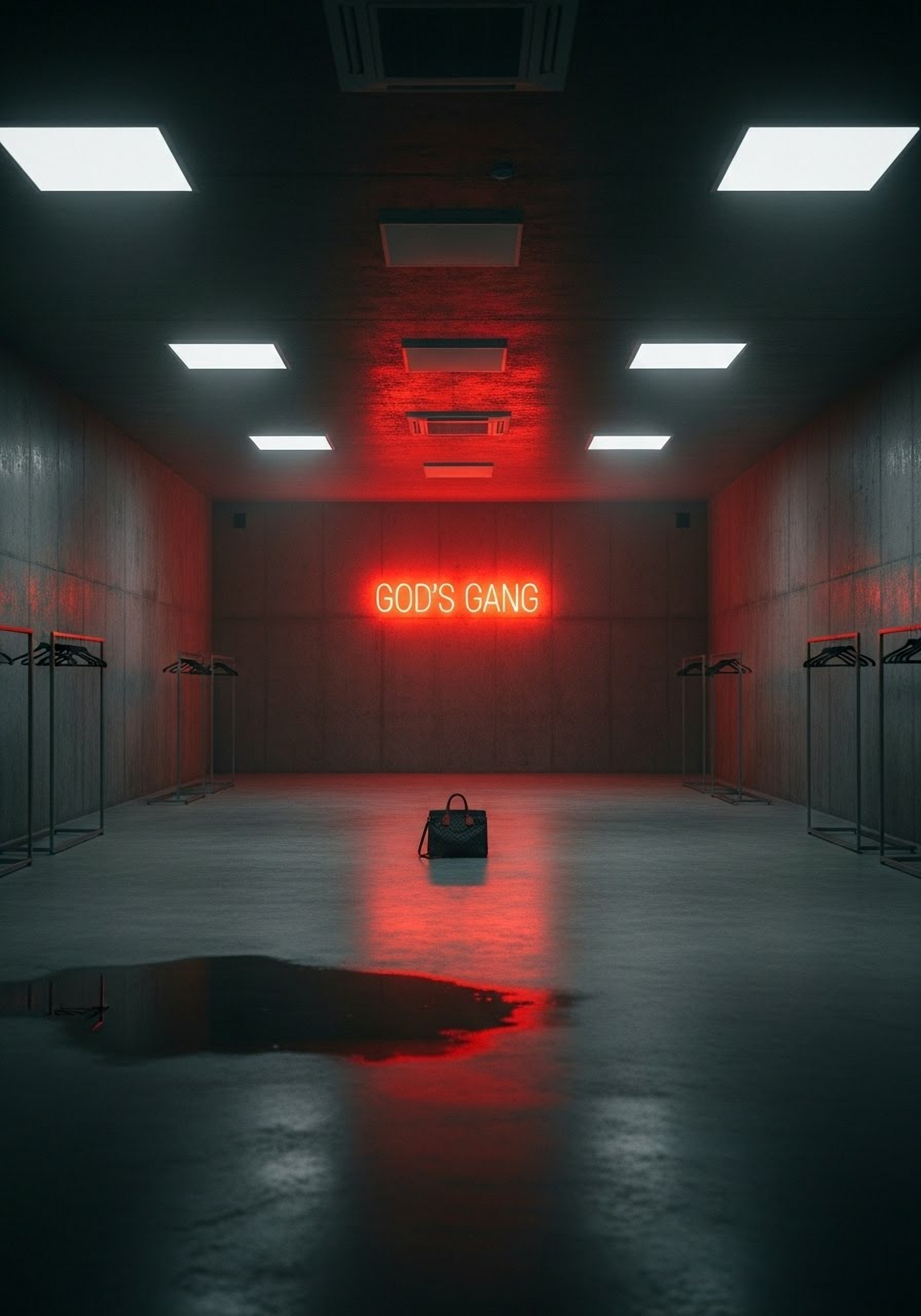 Model wearing signature hoodie